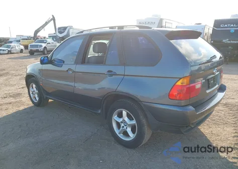 2002 BMW X5 3.0I из США, поврежденный, VIN 5UXFA53522LP41195